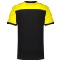 T-shirt Bicolor Naden 102006 Black-Yellow XS