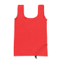 Impact AWARE™ RPET 190T foldable shopper, red