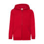 Kids Classic Hooded Sweat Jacket - Red - 164 (14-15)