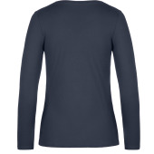 #E190 Ladies' T-shirt long sleeve Navy XS