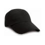 Junior Brushed Cotton Cap - Black - One Size