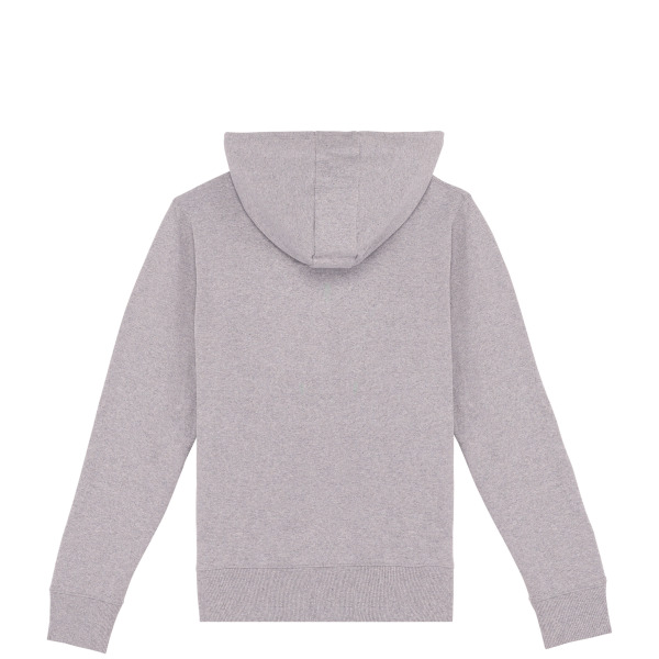 Gerecycleerde ecologische uniseks sweater met capuchon Recycled Oxford Grey M