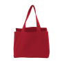 TOTE BAG HEAVY/S RED