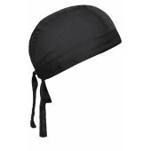 MB041 Bandana Hat zwart one size