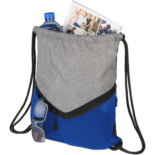 Voyager drawstring backpack 6L - Royal blue/Grey