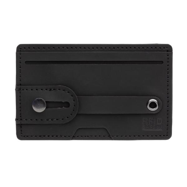 3-in-1 Phone Card Holder RFID, black
