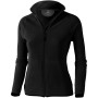 Brossard fleece dames jas met ritssluiting - Zwart - S