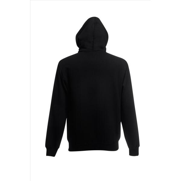 FOTL Classic Hooded Sweat Jacket, Black, 5XL