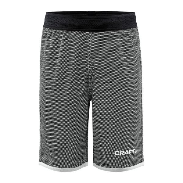 Craft Progress rev. basket shorts black/white 122/128