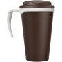Americano® Grande 350 ml mug with spill-proof lid - Brown