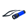 Aluminium LED-zaklamp ZOOM - blauw, zwart