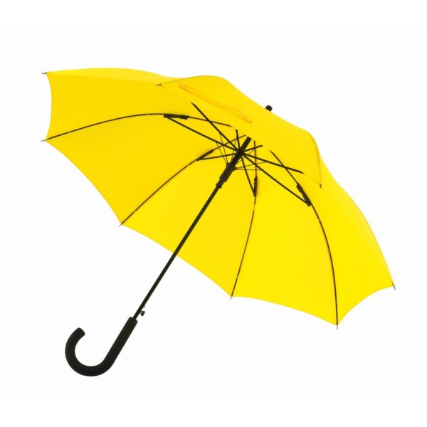 Automatisch te openen stormvaste paraplu WIND geel