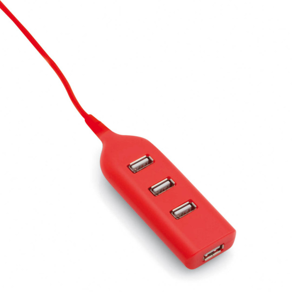 USB Hub Ohm - ROJ - S/T