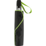 AOC oversize mini umbrella FARE®-Seam black-lime