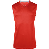 Kids' basketball jersey Sporty Red 10/12 years