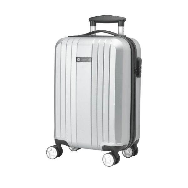 Trolley te personaliseren | 4 dubbele zwenkwielen | Handbagage koffer