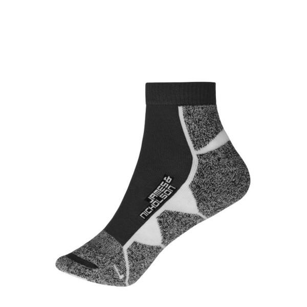 Sport Sneaker Socks - black/white - 35-38