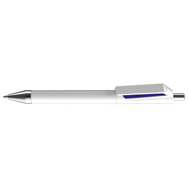 UMA witte glossy bedrukte pen