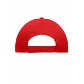 MB004 6 Panel Promo Cap - signal-red - one size