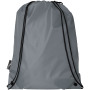 Oriole RPET drawstring bag 5L - Grey