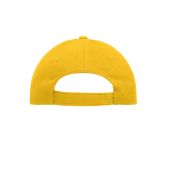 MB091 6 Panel Cap Heavy Cotton - gold-yellow - one size