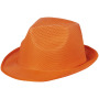 Trilby hoed - Oranje