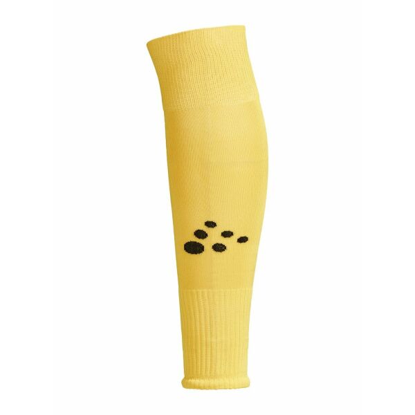 Craft Squad sock w/o foot solid jr yellow