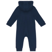 Babypakje met capuchon Navy / Oxford Grey 6M