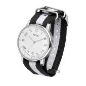 WatchTracker - nylon black - white WatchTracker - nylon black - white