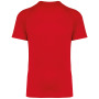Gerecycled herensport-T-shirt met ronde hals Red M