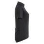 Ladies' Bike-T Half Zip - black/white - XL