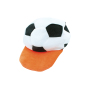 Voetbal fleece cap - Oranje