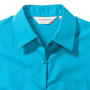 Ladies' LS Poplin Shirt - Bright Royal - 4XL (48)