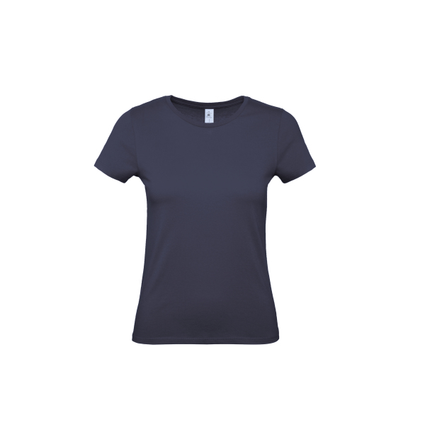 #E150 Ladies' T-shirt Navy XXL