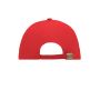MB024 6 Panel Sandwich Cap rood/wit one size