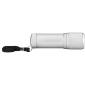 Mars LED mini zaklantaarn - Zilver