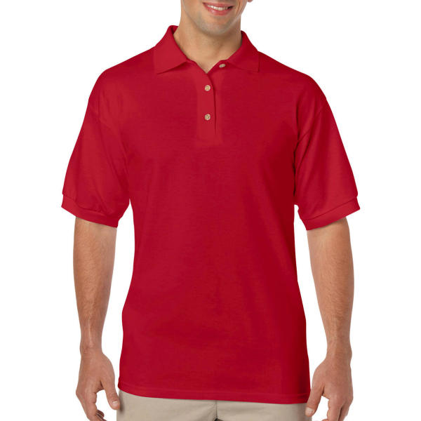 DryBlend Adult Jersey Polo - Red