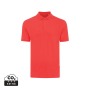 Iqoniq Yosemite gerecycled katoen pique polo, luscious red (XXL)