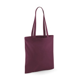 Bag for Life - Long Handles - Burgundy - One Size