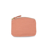 Tasje met ritssluiting Dusty Pink M