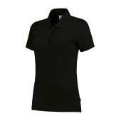 Poloshirt Fitted Dames 201006 Black S
