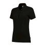 Poloshirt Fitted Dames 201006 Black M