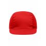MB003 3 Panel Promo Cap - signal-red - one size