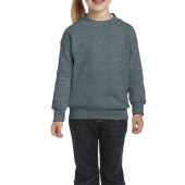 Gildan Sweater Crewneck HeavyBlend for kids Dark Heather XL