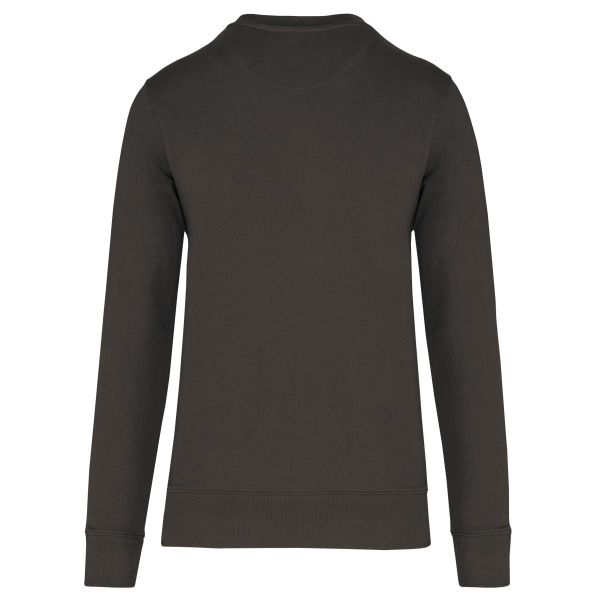 Ecologische sweater met ronde hals Dark Grey 4XL