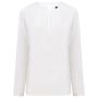 Blouse met lange mouwen White 3XL