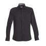 J.H&F Red Bow 20 Regular fit shirt Black/Red 3XL