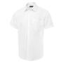 Men's Short Sleeve Poplin Shirt - 19.5 - White