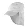 Folding Legionnaire Hat - White - One Size