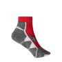 Sport Sneaker Socks - red/white - 45-47